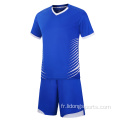 Des vêtements de football de football personnalisés ensembles uniformes de football masculin